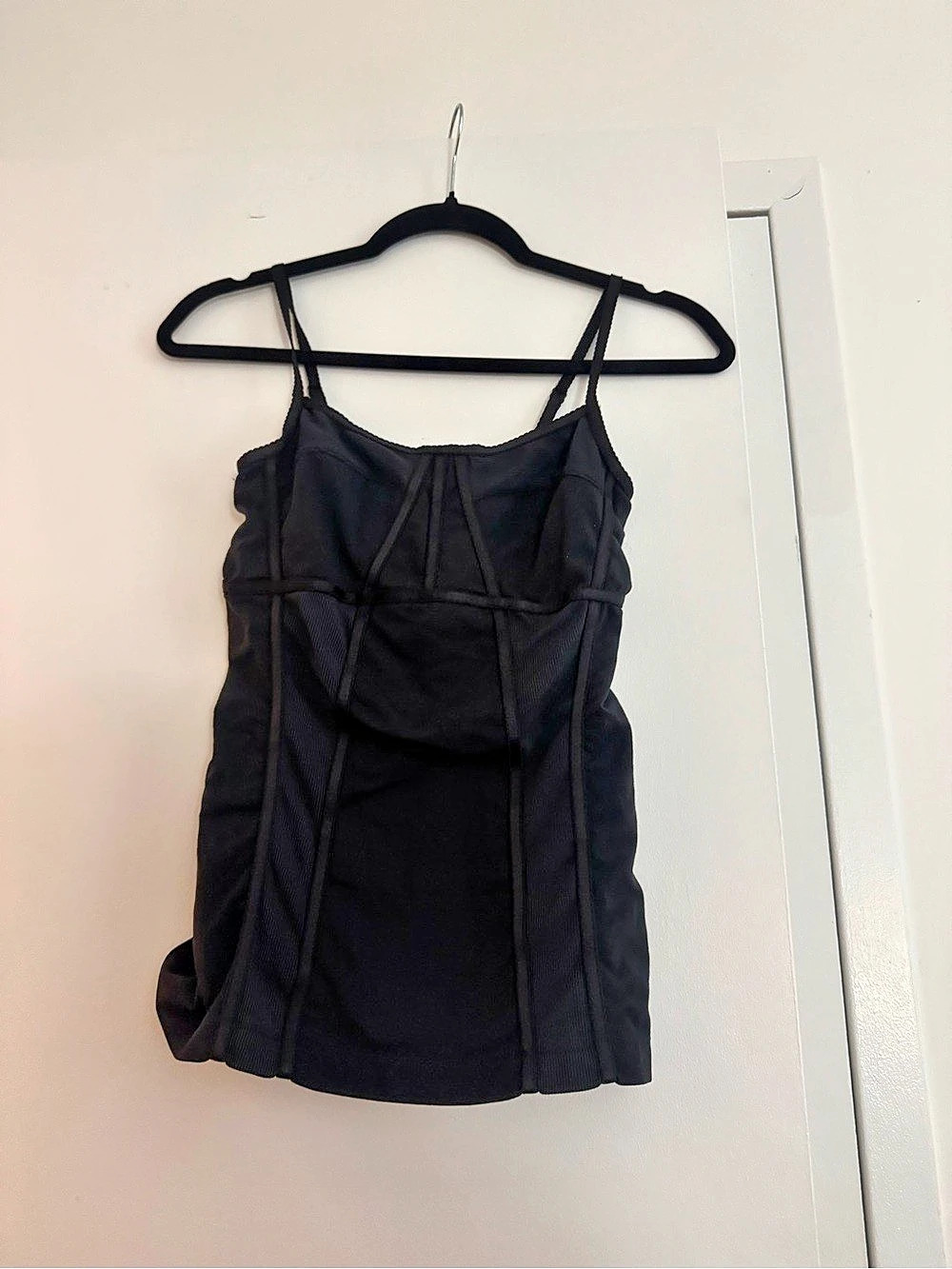 Lululemon Corset Seam Tank Top Black